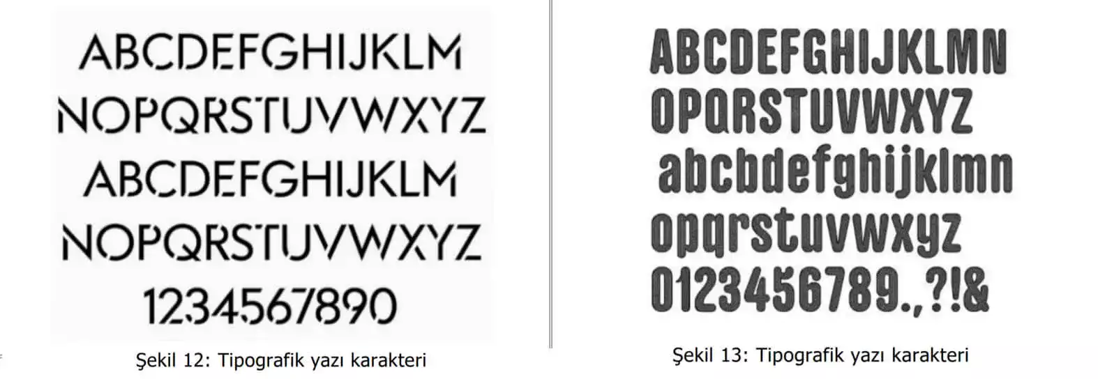 tipografik yazı karakter örnekleri-Kayseri Patent