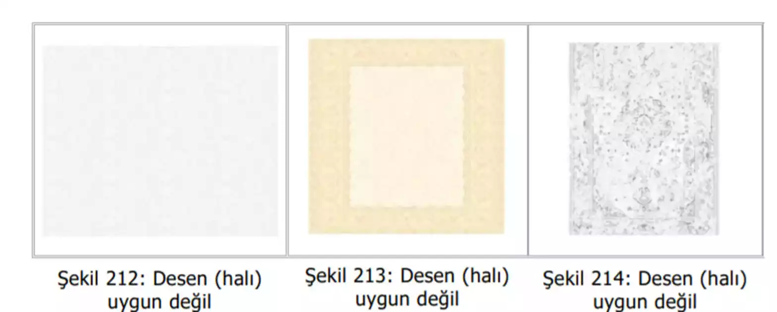 uygunsuz desen süsleme tasarım başvuru örnekleri-Kayseri Patent
